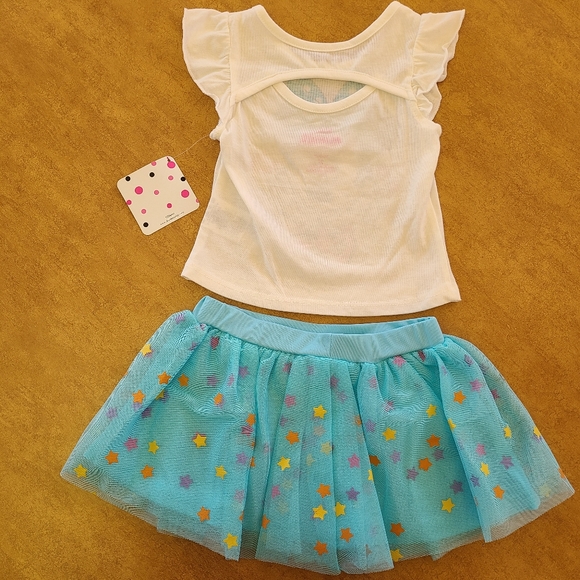 🆕️Disney 2pc Minnie Mouse Top and Skirt - Picture 2 of 13